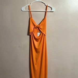 ZARA RUCHED DRESS